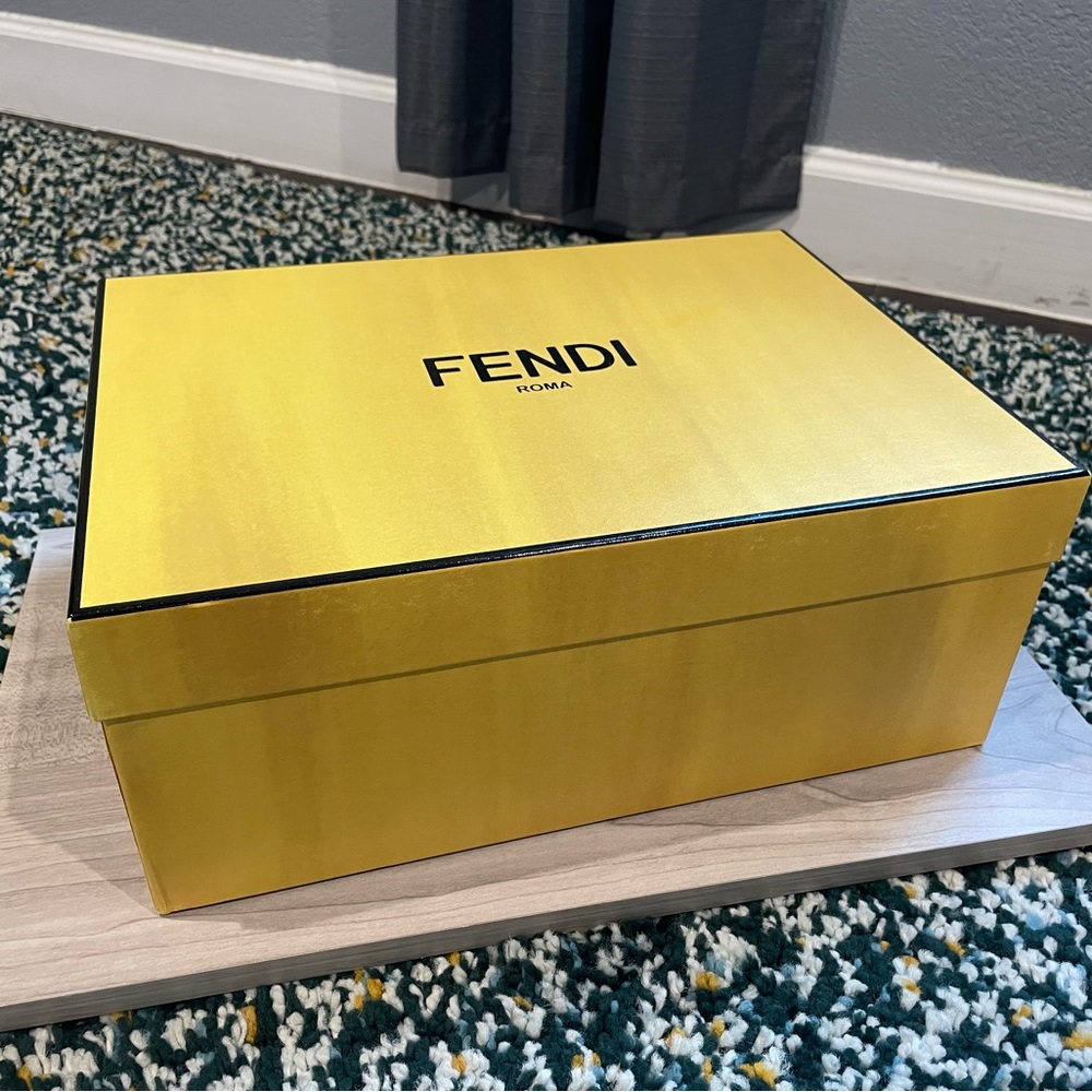 Authentic Fendi shoe box
